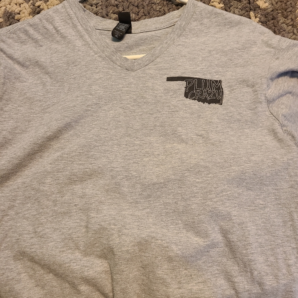 Plum crazy v-neck herbalife shirt